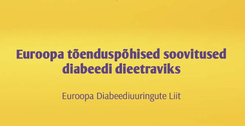 Euroopa toenduspohised soovit used diabeedi dieetraviks